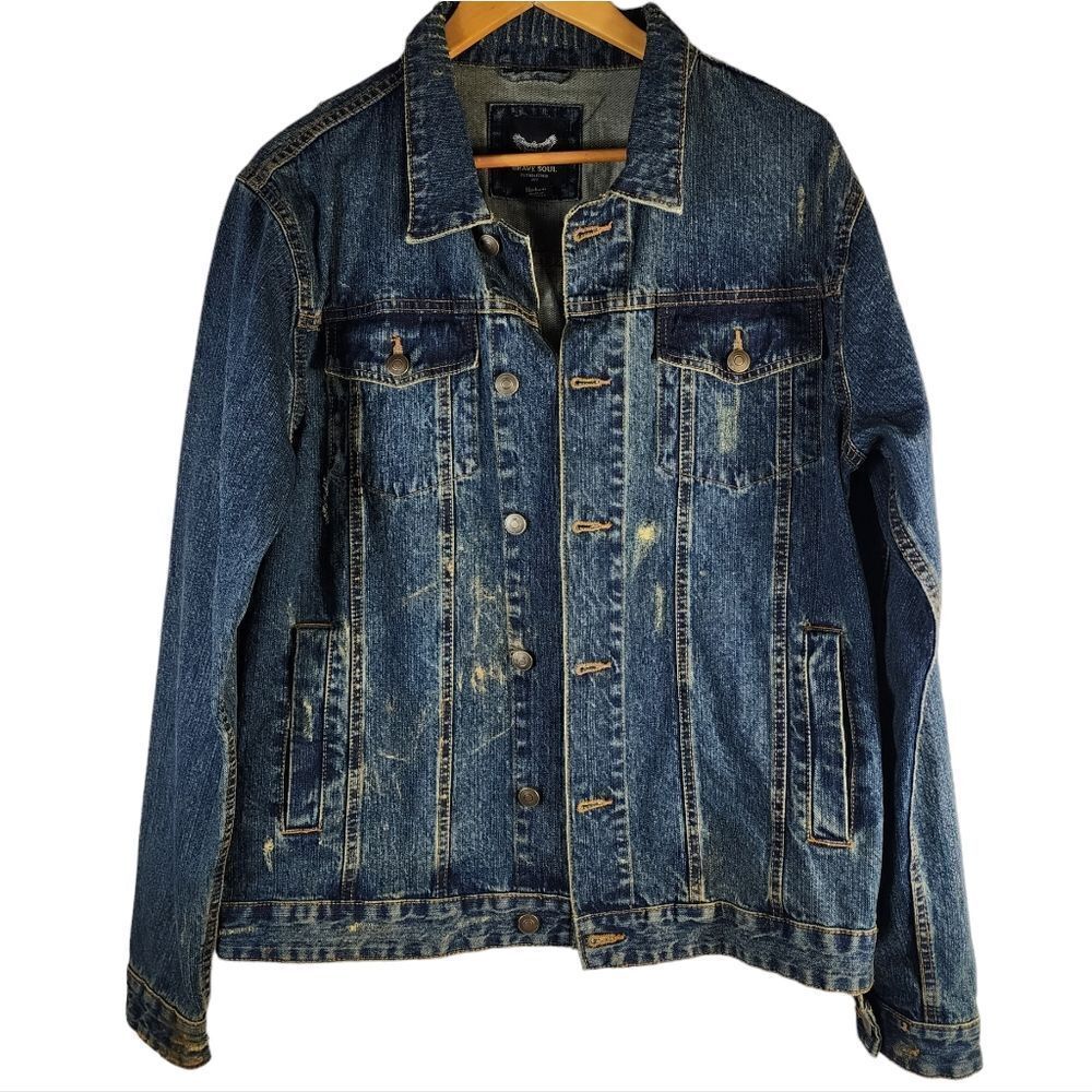Brave Soul Dark Wash Denim Jacket medium